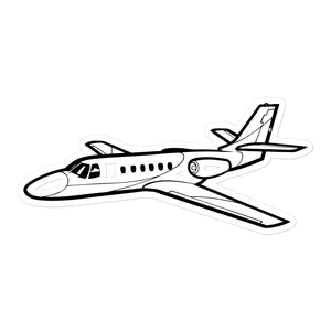 Cessna Citation II Business Jet 2 Sticker