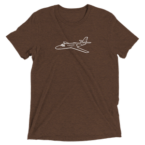 Cessna Citation II Business Jet 2 Tri-blend T-Shirt