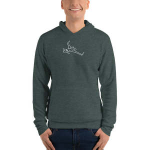 Beechcraft Starship Business Aircraft Bella + Canvas Hoodie