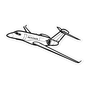 Cessna Citation Longitude Business Jet Sticker
