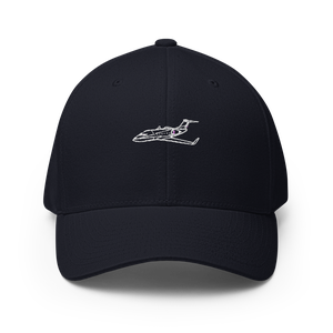 Bombardier Challenger 601 Business Jet Flexfit Hat