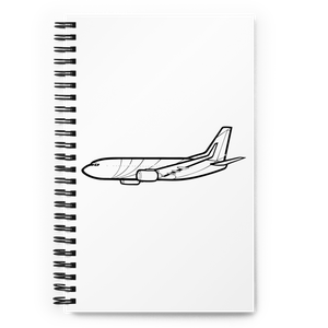 Boeing BBJ Business Jet Notebook