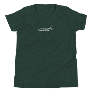 Boeing BBJ Business Jet Youth T-Shirt