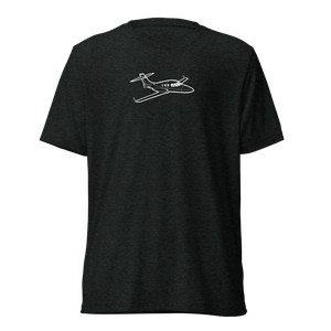 Diamond Jet Business Aircraft Tri-blend T-Shirt