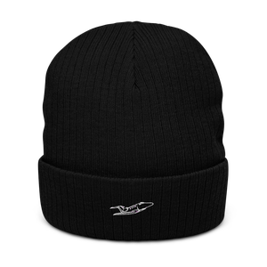 Embraer Phenom 100 Business Jet Atlantis Recycled Cuffed Beanie