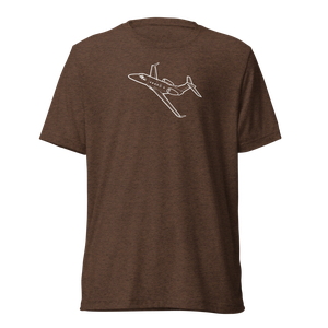 Embraer's Phenom 300 Light Jet Tri-blend T-Shirt