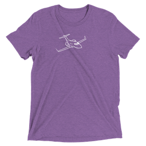 HondaJet Elite Business Aircraft Tri-blend T-Shirt