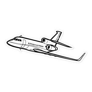 Dassault Falcon 900 LX Business Jet Sticker