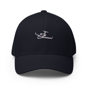 Bombardier Challenger 605 Business Jet Flexfit Hat