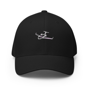 Bombardier Challenger 605 Business Jet Flexfit Hat