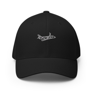 Gulfstream G200 Business Jet Flexfit Hat