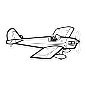 Spacewalker Homebuilt Sport Aircraft Sticker