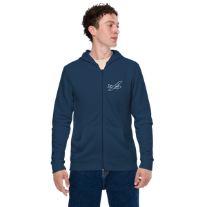 Rans S-7 Courier Sport Aircraft SOL'S Unisex Basic Zip Hoodie | SOL'S 01714