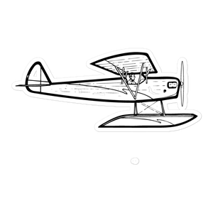 Heath Parasol Homebuilt Sport Aircraft Sticker