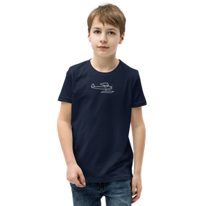 Heath Parasol Homebuilt Sport Aircraft Youth T-Shirt