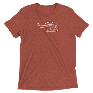 Heath Parasol Homebuilt Sport Aircraft Tri-blend T-Shirt