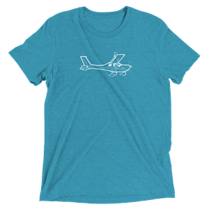 Jabiru Calypso: Sporty Homebuilt LSA Tri-blend T-Shirt