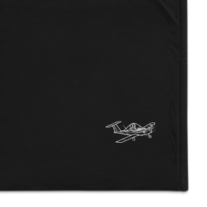 CRI CRI Homebuilt Sport Aircraft Port Authority Embroidered Premium Sherpa Blanket