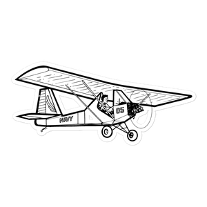 Legal Eagle Homebuilt Sport Aircraft Sticker