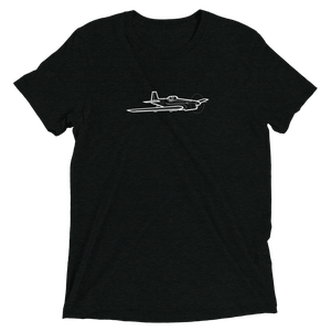 ZLIN 526 Sport Homebuilt Aircraft Tri-blend T-Shirt