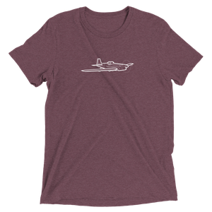 ZLIN 526 Sport Homebuilt Aircraft Tri-blend T-Shirt