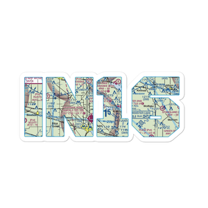 Tippecanoe Seaplane Base (01B) VFR Sectional Sticker