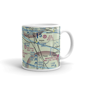 Lake Maxinkuckee Seaplane Base (01H) VFR Sectional  Mug