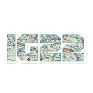 Lake Maxinkuckee Seaplane Base (01H) VFR Sectional Sticker