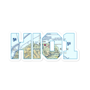 Princeville Airport (HPV) VFR Sectional Sticker