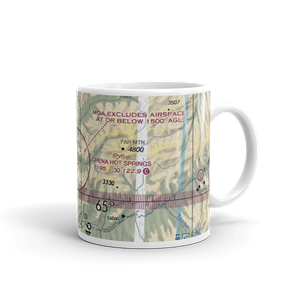 Chena Hot Springs Airport (CEX) VFR Sectional  Mug