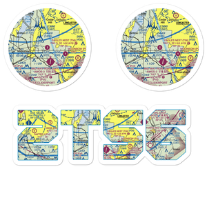 Eagle's Nest Estates Airport (T56) VFR Sectional Sticker Pack