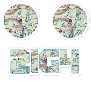 Ed-Air Airport (I20) VFR Sectional Sticker Pack