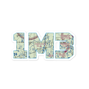 Ardmore Airport (1M3) VFR Sectional Sticker