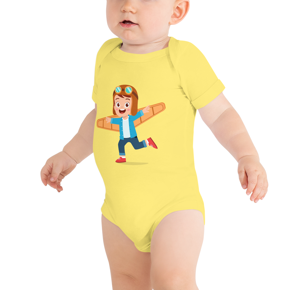 Boy and His Cardboard Wings Onsie 
