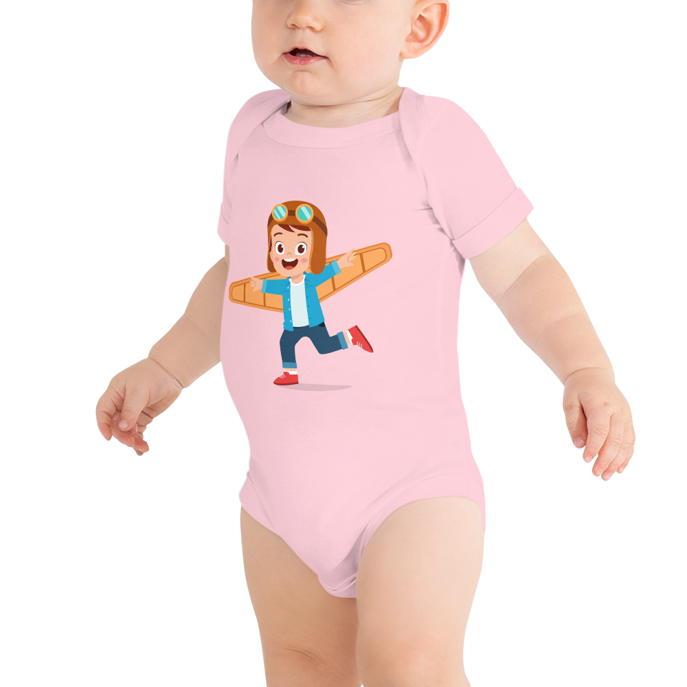 Boy and His Cardboard Wings Onsie 