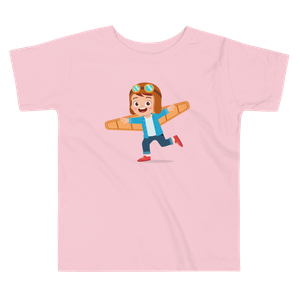 Boy and His Cardboard Wings Toddler T-Shirt