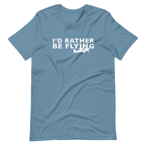I'd Rather Be Flying Distressed T-Shirt