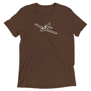 Bede BD-5 Homebuilt Sport Aircraft Tri-blend T-Shirt