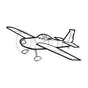 Stevens Akro Sport Aircraft Sticker