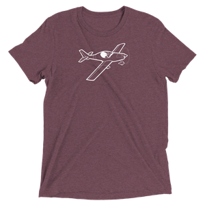 Visionary VM-1 Esqual Light Sport Aircraft Tri-blend T-Shirt