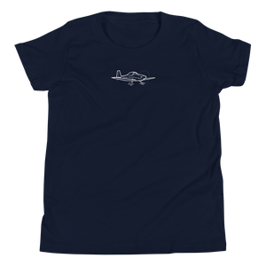 Bushby Mustang II Sport Aircraft 2 Youth T-Shirt