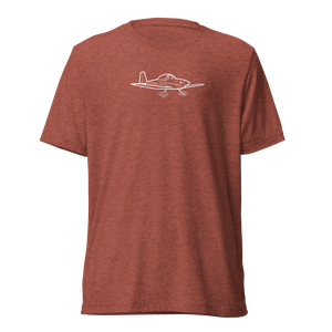 Bushby Mustang II Sport Aircraft 2 Tri-blend T-Shirt