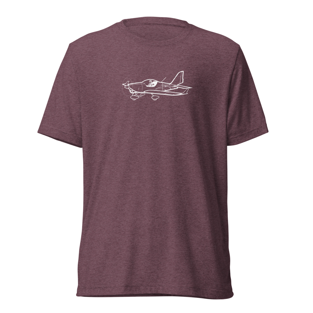 Glasair G-700S ELITE Sport Plane Tri-blend T-Shirt 