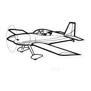 Harmon Rocket Sport Aircraft Sticker