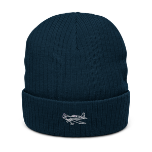 Harmon Rocket Sport Aircraft Atlantis Recycled Cuffed Beanie