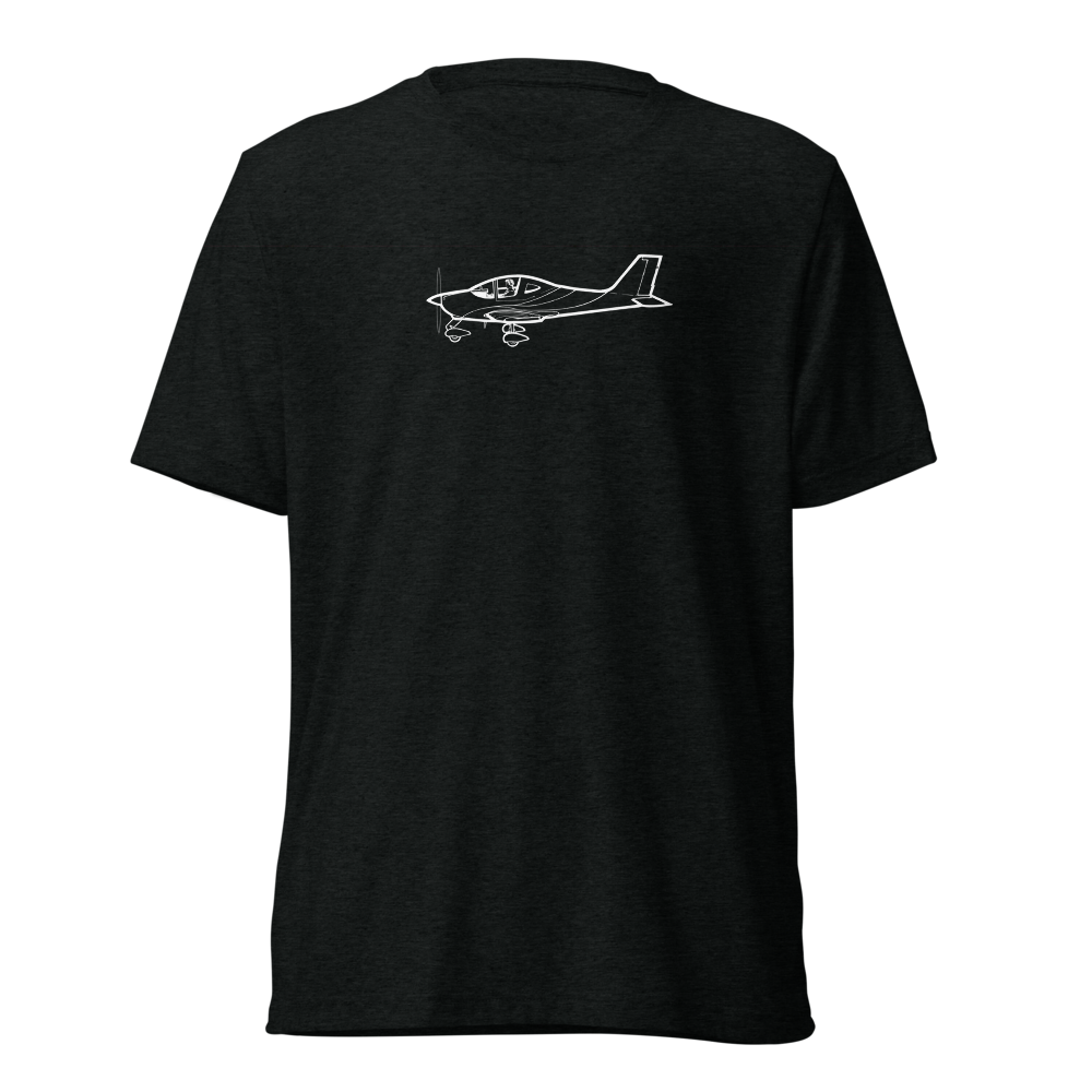Tecnam P2002 Sierra Light Sport Aircraft Tri-blend T-Shirt 