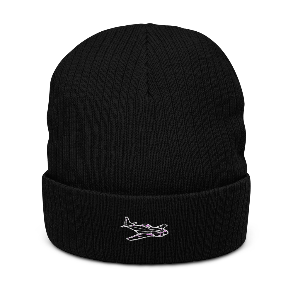 Thunder Mustang - High-Performance Homebuilt Atlantis Recycled Cuffed Beanie 