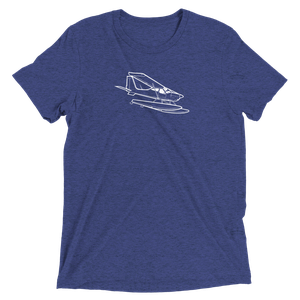 Tecnam P92 Light Sport Aircraft Tri-blend T-Shirt