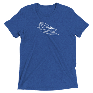 Tecnam P92 Light Sport Aircraft Tri-blend T-Shirt