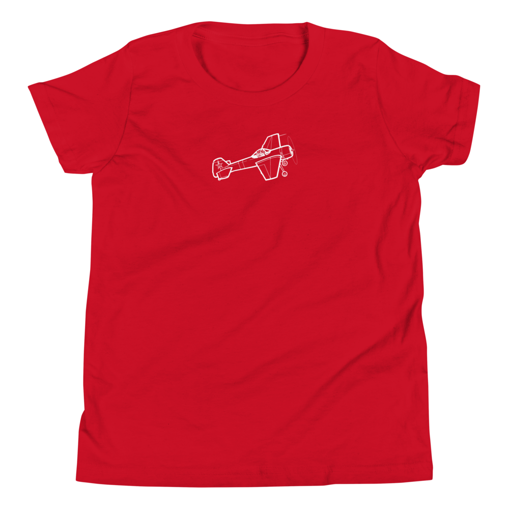 Yakovlev YAK-55 Sport Aircraft Youth T-Shirt 